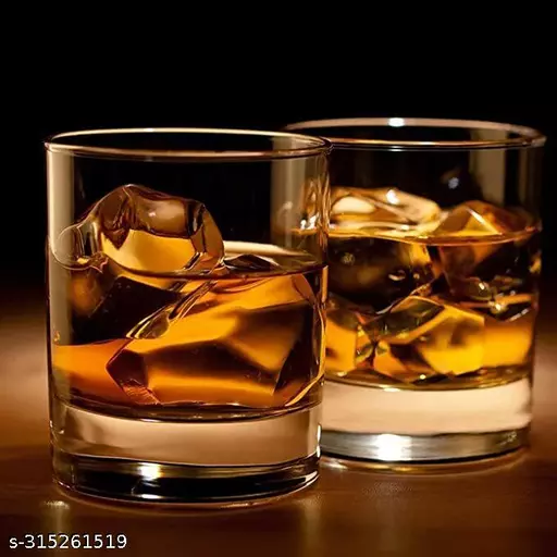Heavy Base Rocks Barware Glasses for Scotch – Pack Of 2